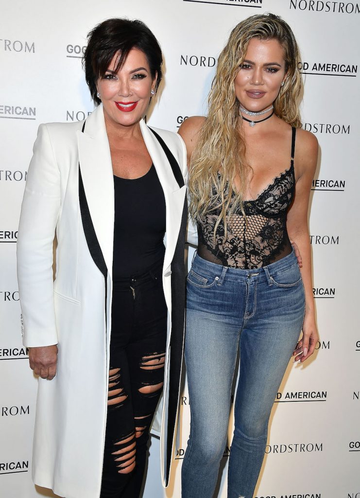 LOS ANGELES, CA - OCTOBER 18: Kris Jenner and Khloe Kardashian attend Good American Launch Event at Nordstrom at the Grove on October 18, 2016 in Los Angeles, California. (Photo by Steve Granitz / WireImage)