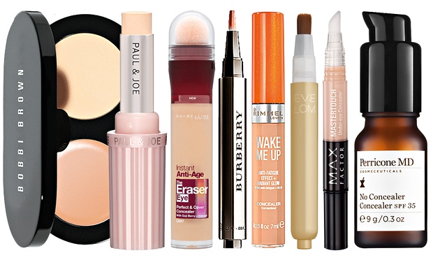 concealers onder de ogen