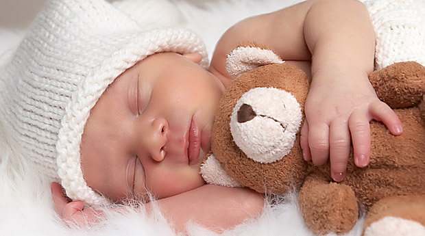 sleeping newborn