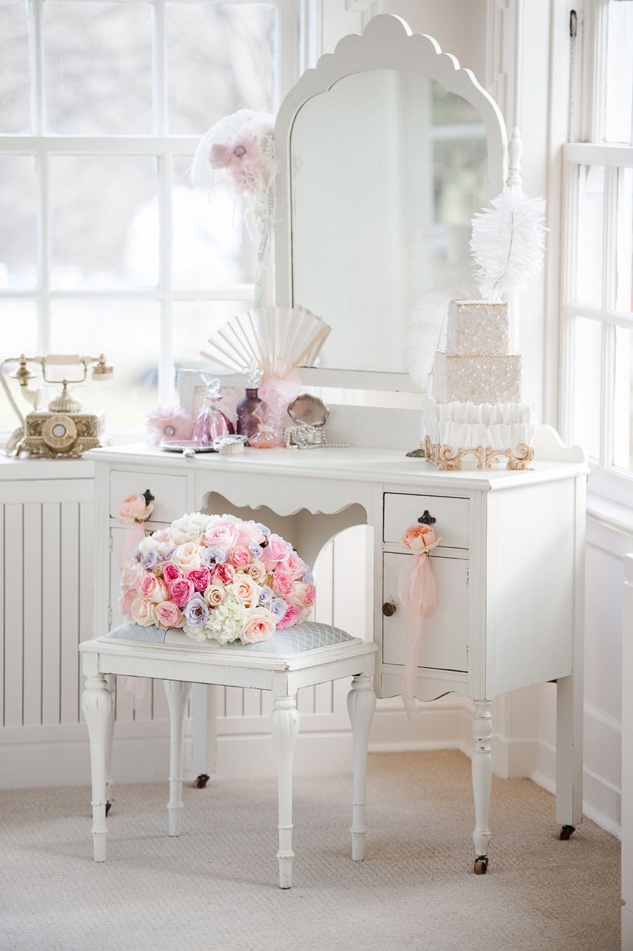 Interior in the style of shabby chic the best ideas 555 12
