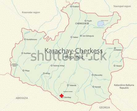 map-of-karachay-cherkess-republic-russia-666