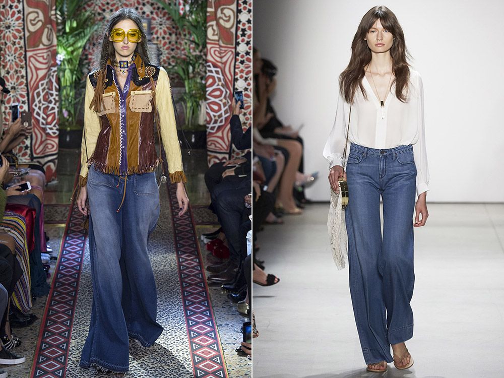 Flare jeans spring-summer 2017