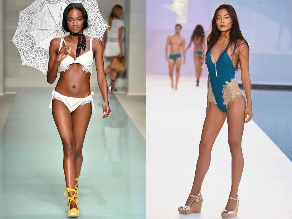 Swimwear reminiscent of underwear summer 2017