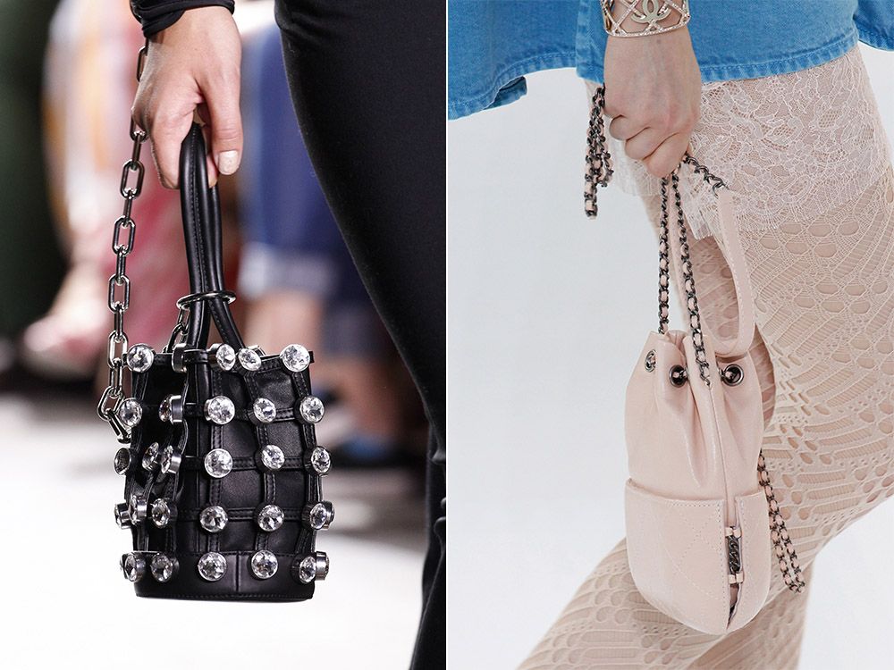 Bolsa-bolsa primavera-verão 2017 Alexander Wang, Chanel