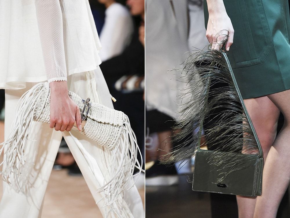 Fringe Bags: Balenciaga, Nina Ricci