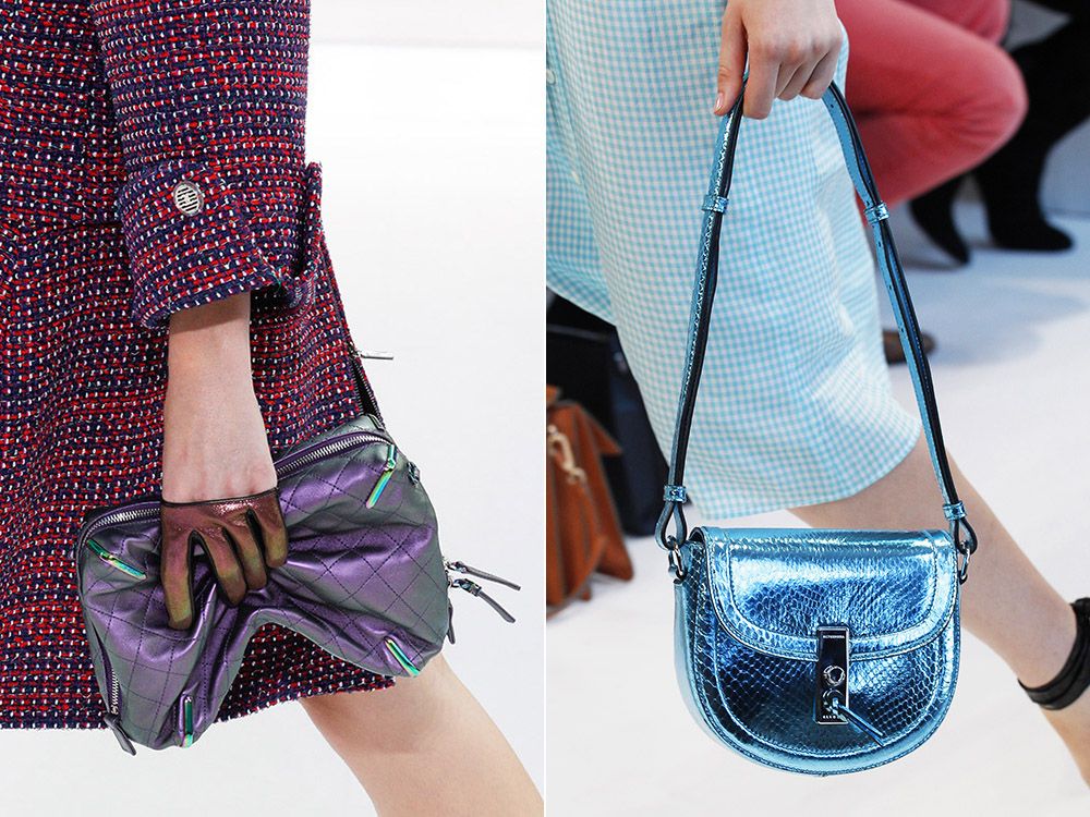 Handbags with metallic effect spring-summer 2017 Chanel, Altuzarra