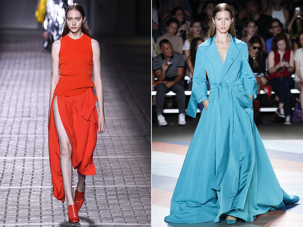The trend of color total look spring-summer 2017