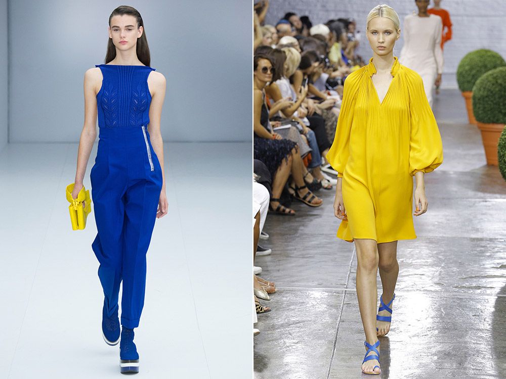 The trend of color total look spring-summer 2017