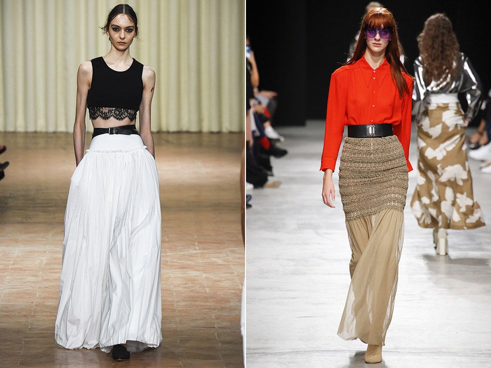 Maxi skirt spring-summer 2017