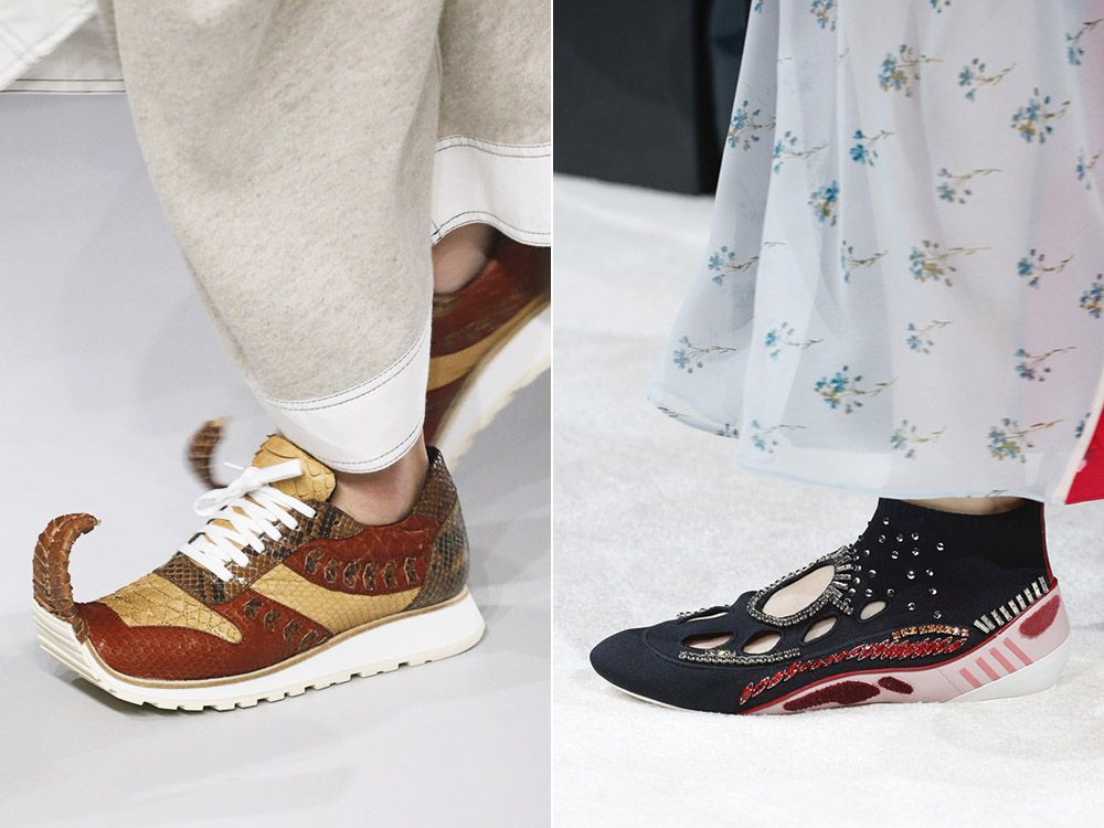 Modieuze schoenen lente-zomer 2018: trends, modellen, 88 foto's-40