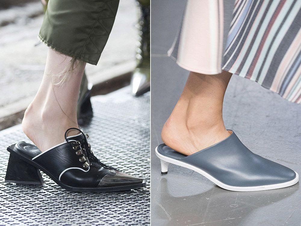 Modieuze schoenen lente-zomer 2018: trends, modellen, 88 foto's-21