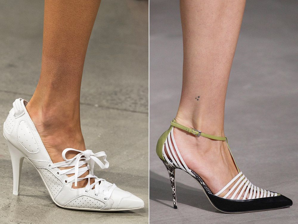 Modieuze schoenen lente-zomer 2018: trends, modellen, 88 foto's-45