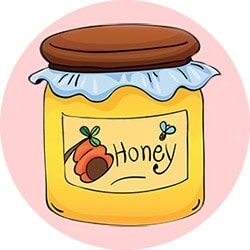 Honing om de natuurlijke haarkleur te herstellen