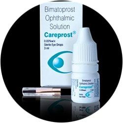 Stimulateur de croissance des cils et des sourcils Careprost