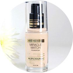 Nadace Max Factor Miracle Match Foundation