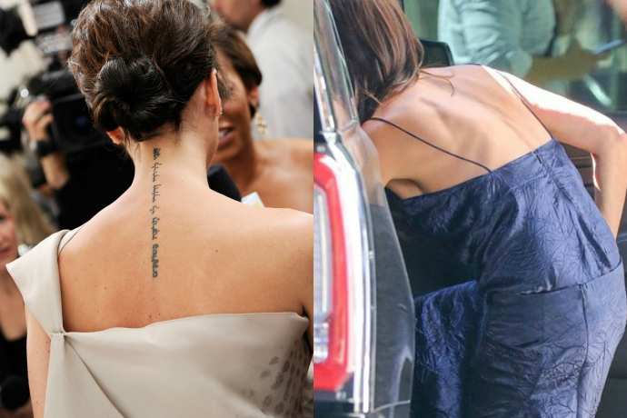 Victoria Beckham removed all her tattoos 1