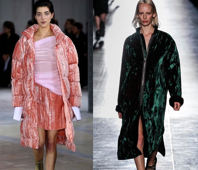 Automne-Hiver- 2019-2020 -Tendance de la mode - Velours9