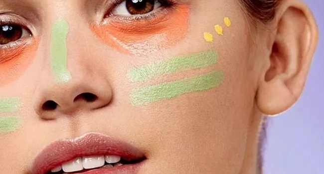 How to apply color correctors and concealers 2