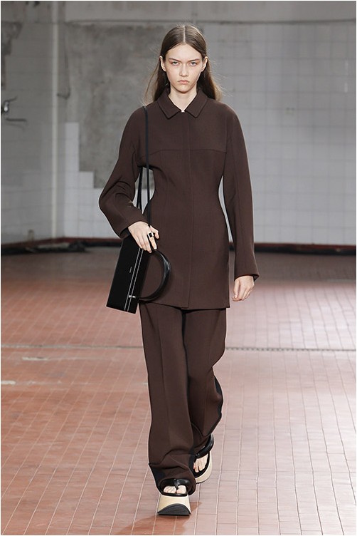 Brown granite jil sander