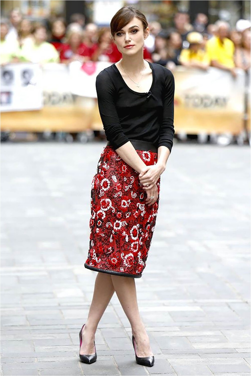 Rectangle pencil skirt