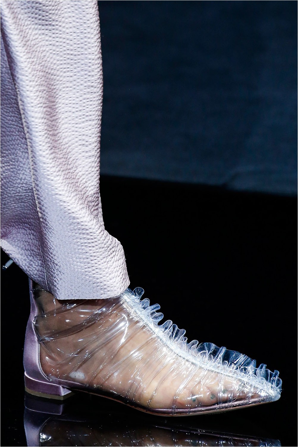 Chaussures transparentes Giorgio Armani