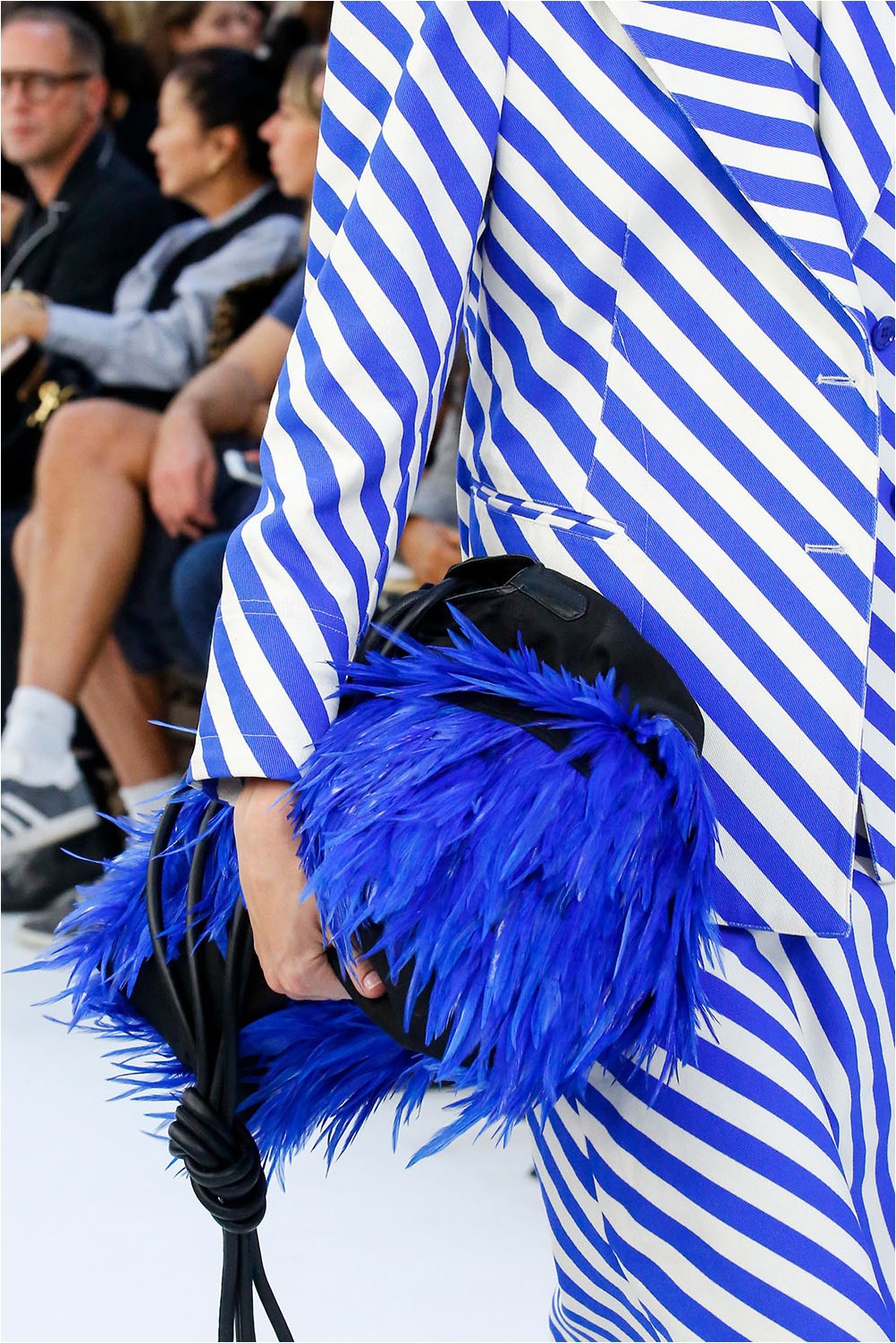 Dries Van Noten Feather Decor