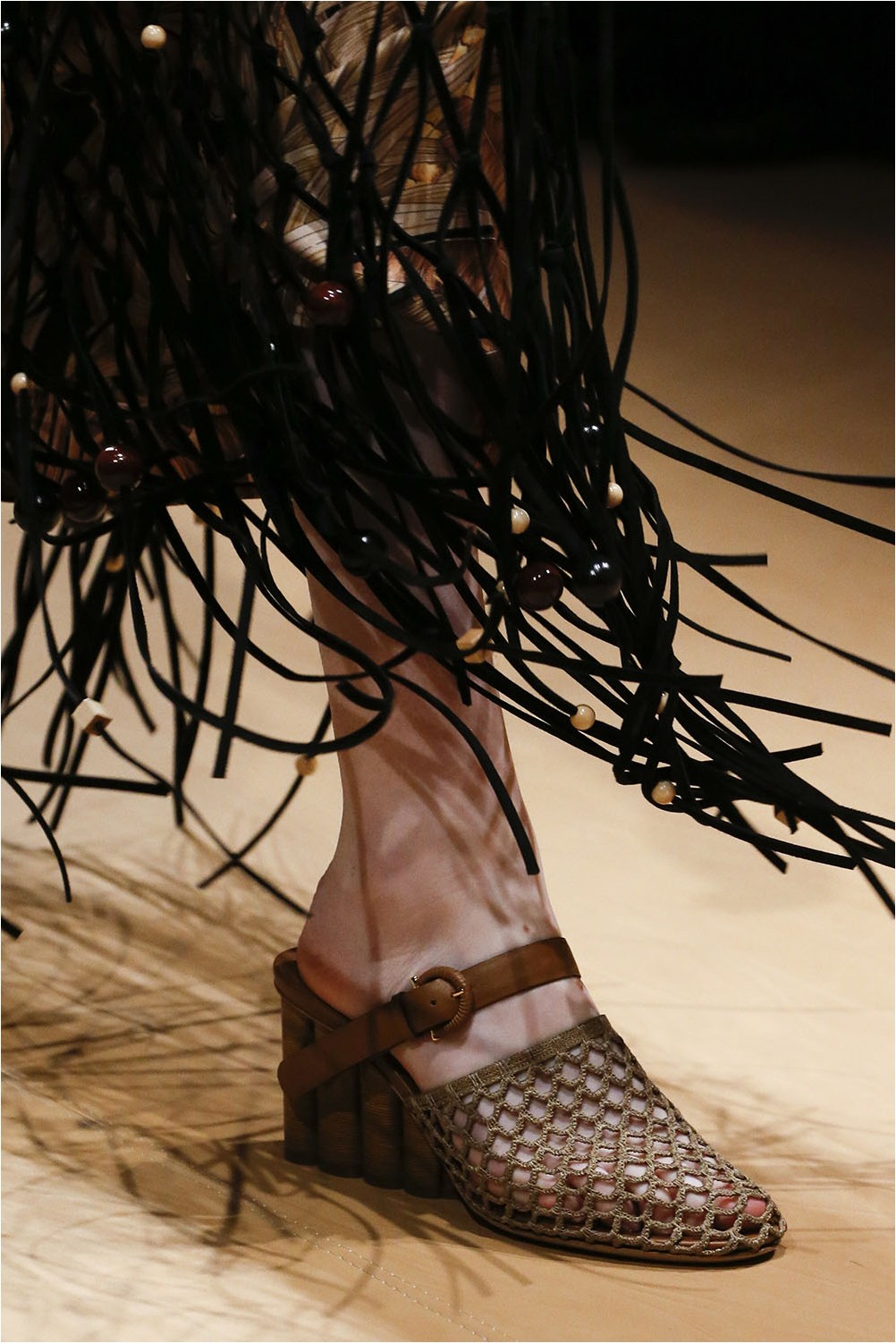 Mesh and weaving Salvatore Ferragamo