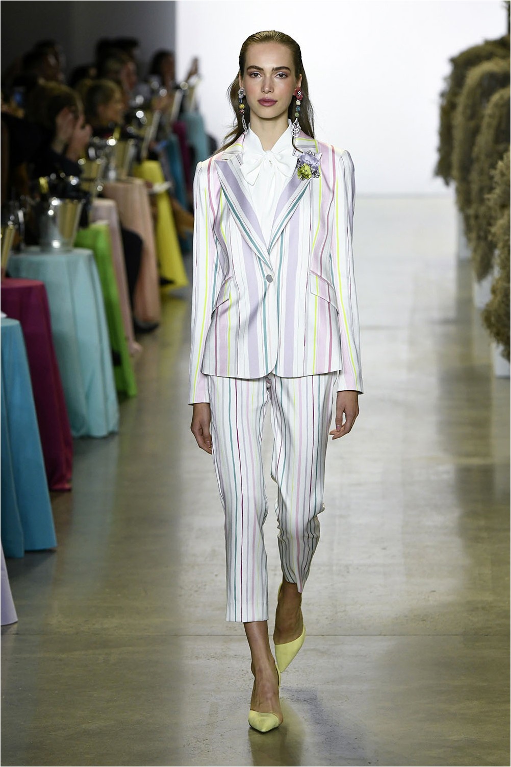 Striped Pants Badgley Mischka