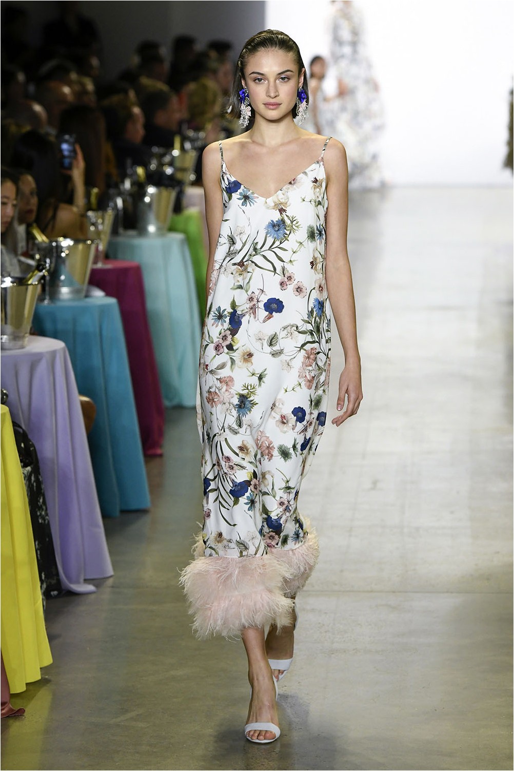 Downg and feathers Badgley Mischka