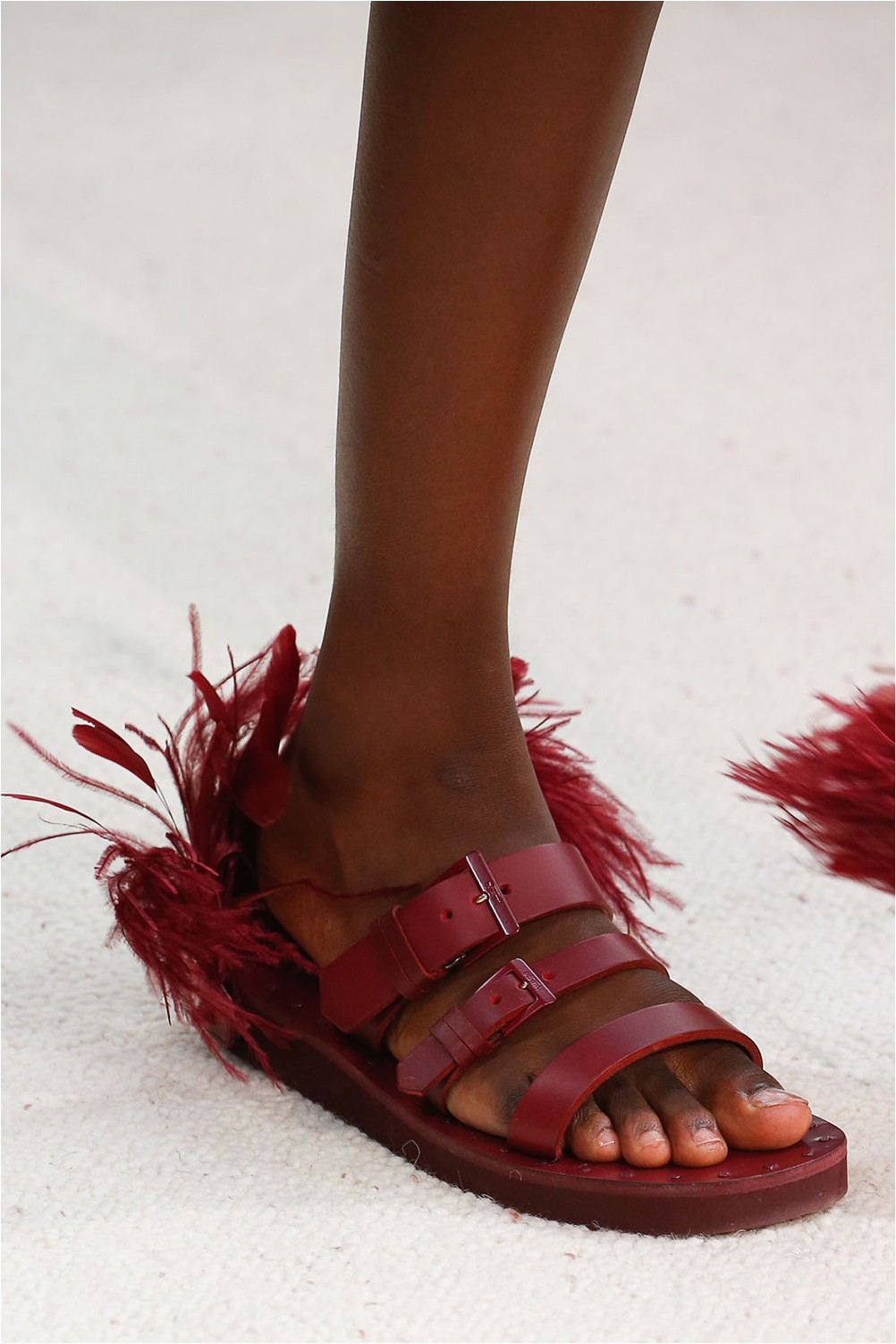 Feather Shoes Valentino