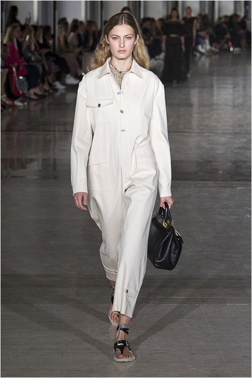 Giambattista Valli fehér jumpsuit