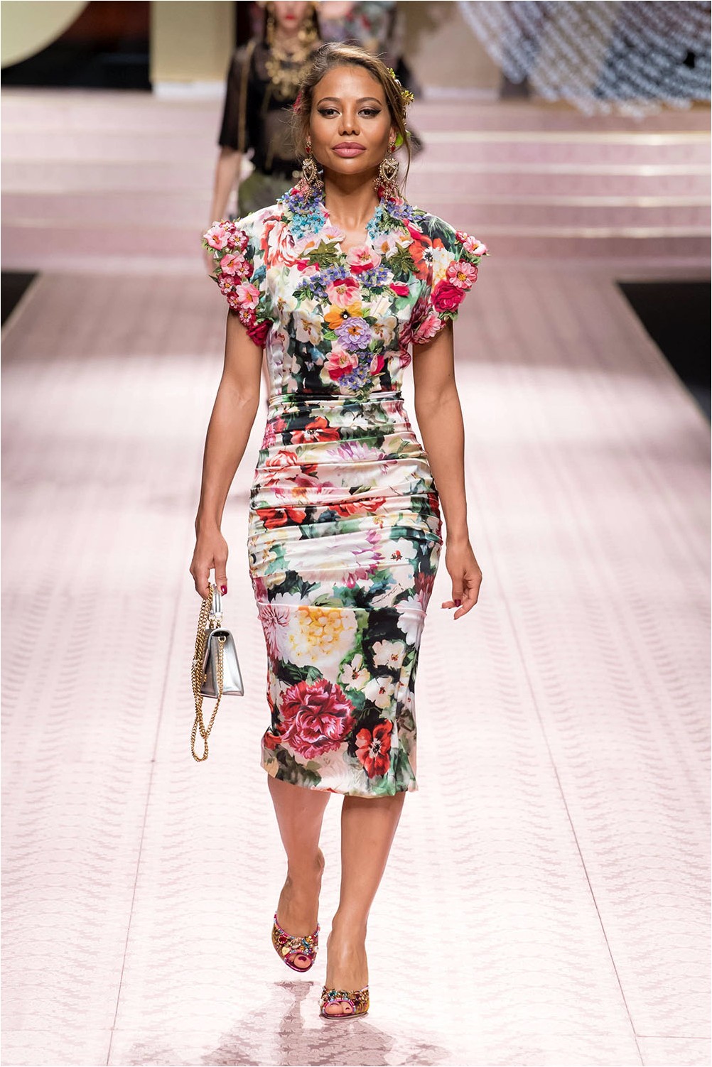 Dolce & amp; Floral Dress Gabbana