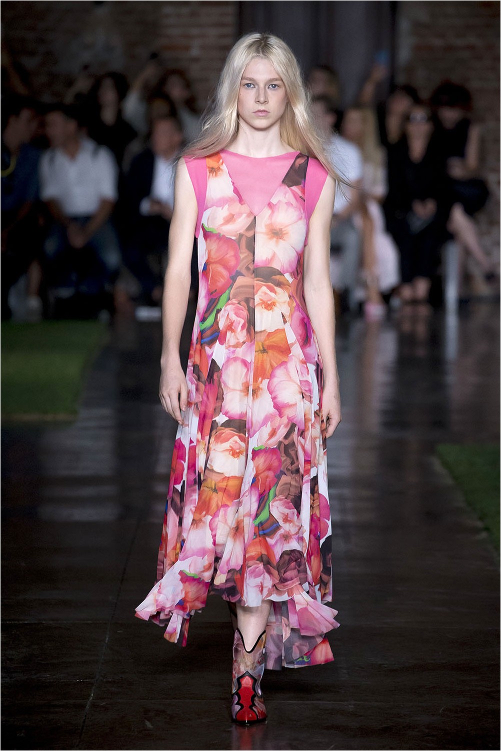 Vestido Floral MSGM