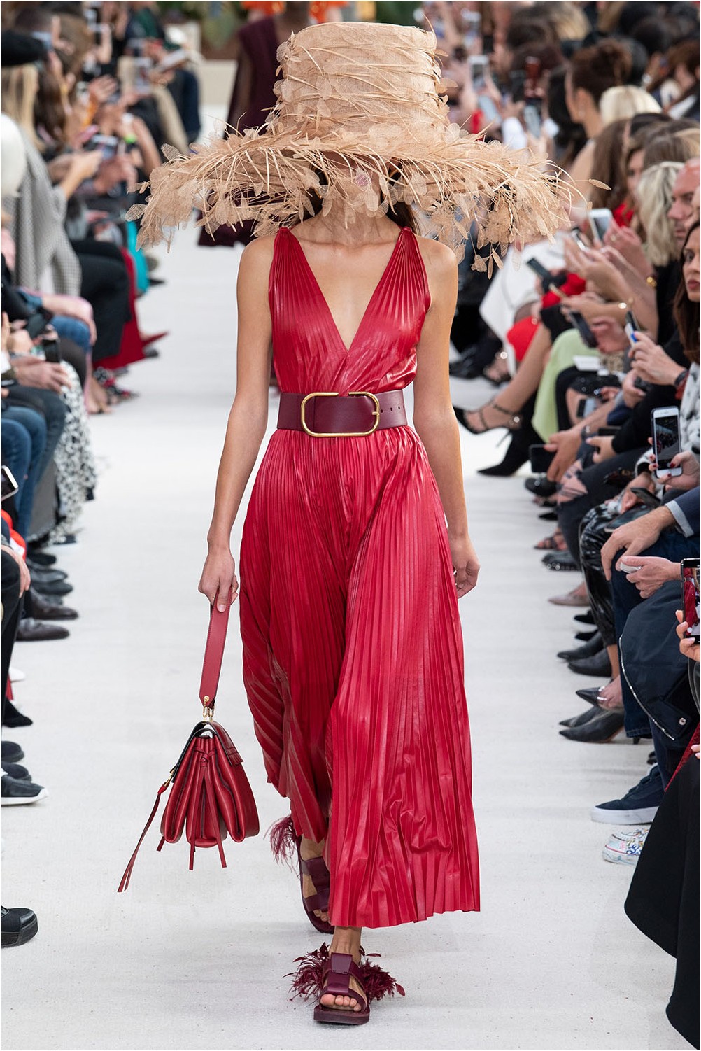 Pleated Dress Valentino