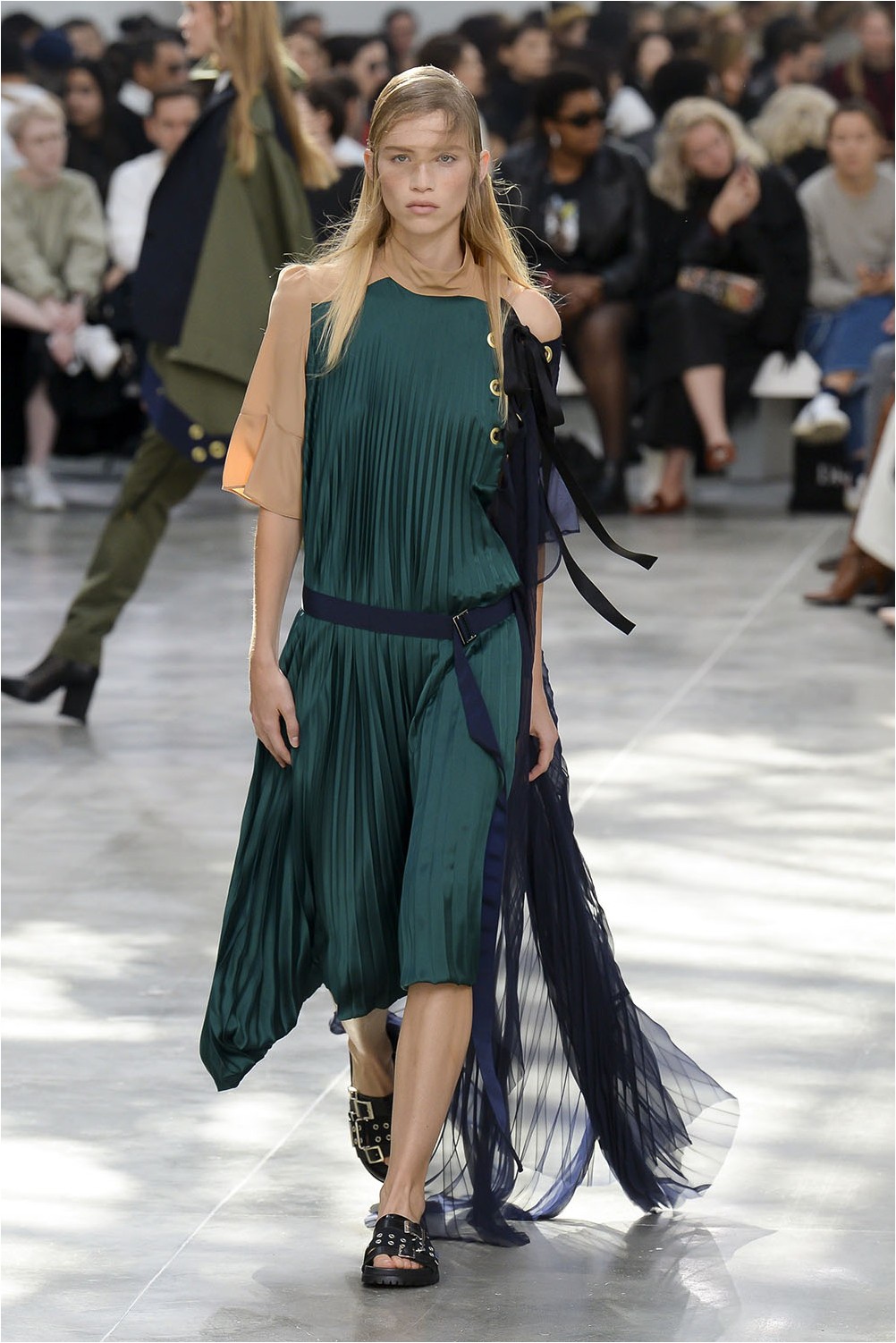 Pleated Dress Sacai