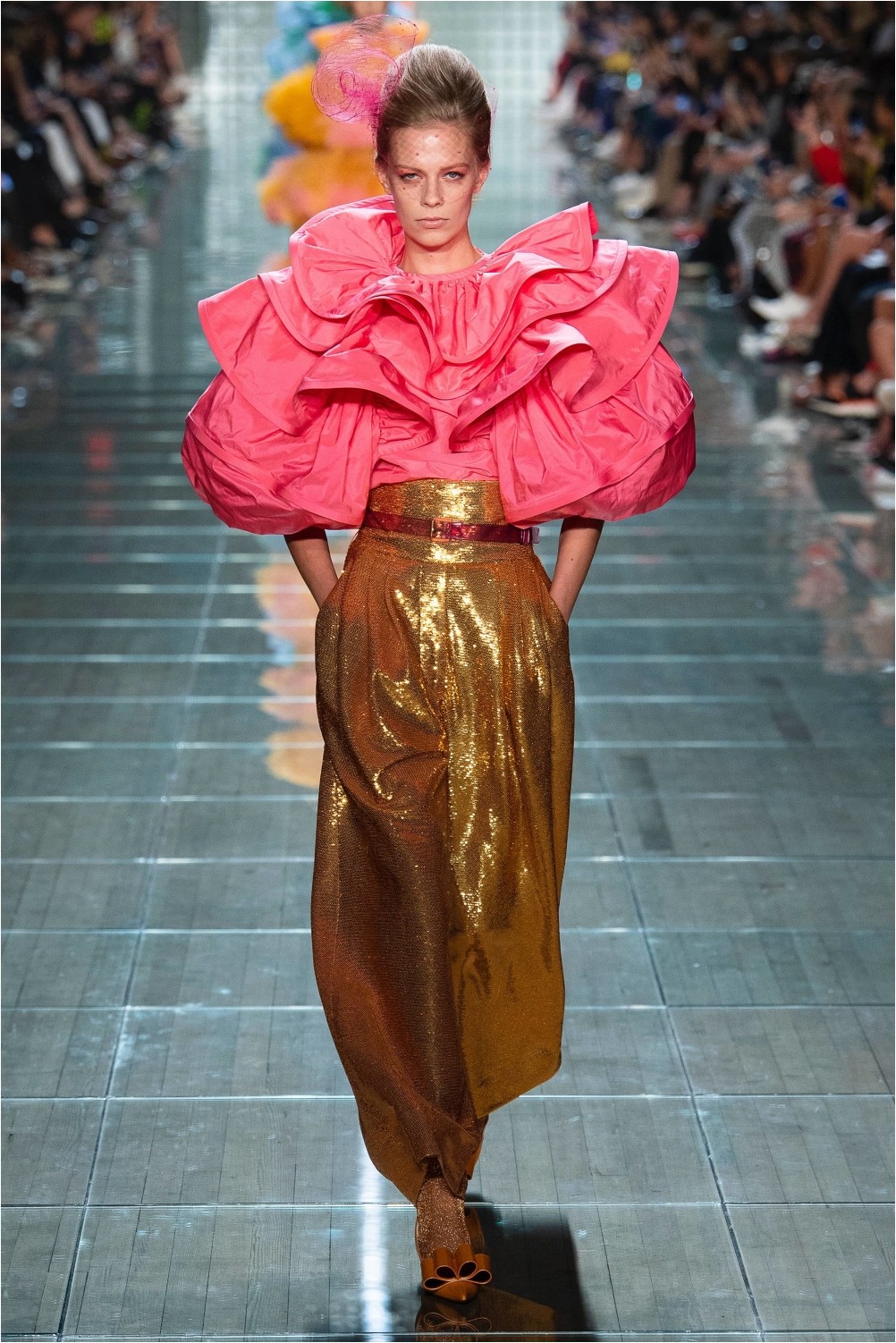 Pantalones brillantes de Marc Jacobs