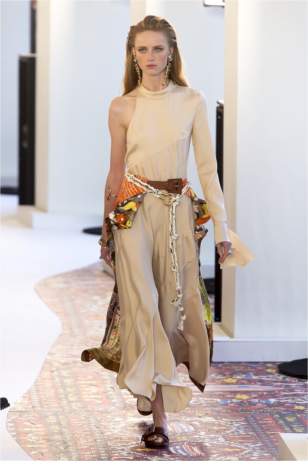 Robe à épaules dénudées Chloé