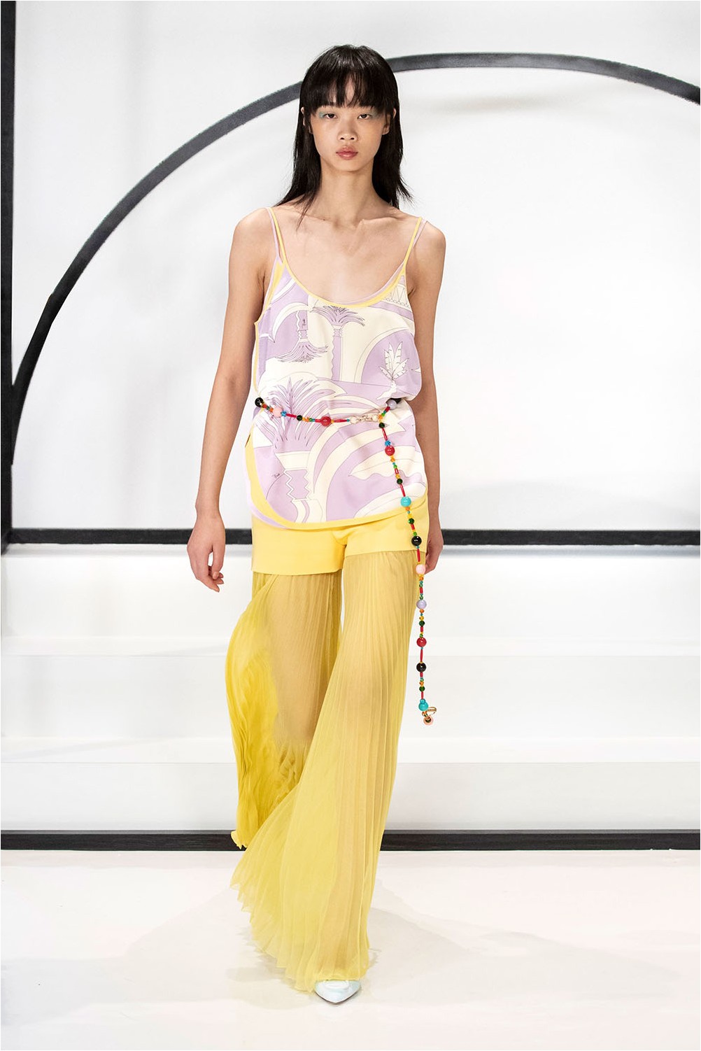 กางเกงขายาว Emilio Pucci Sheer