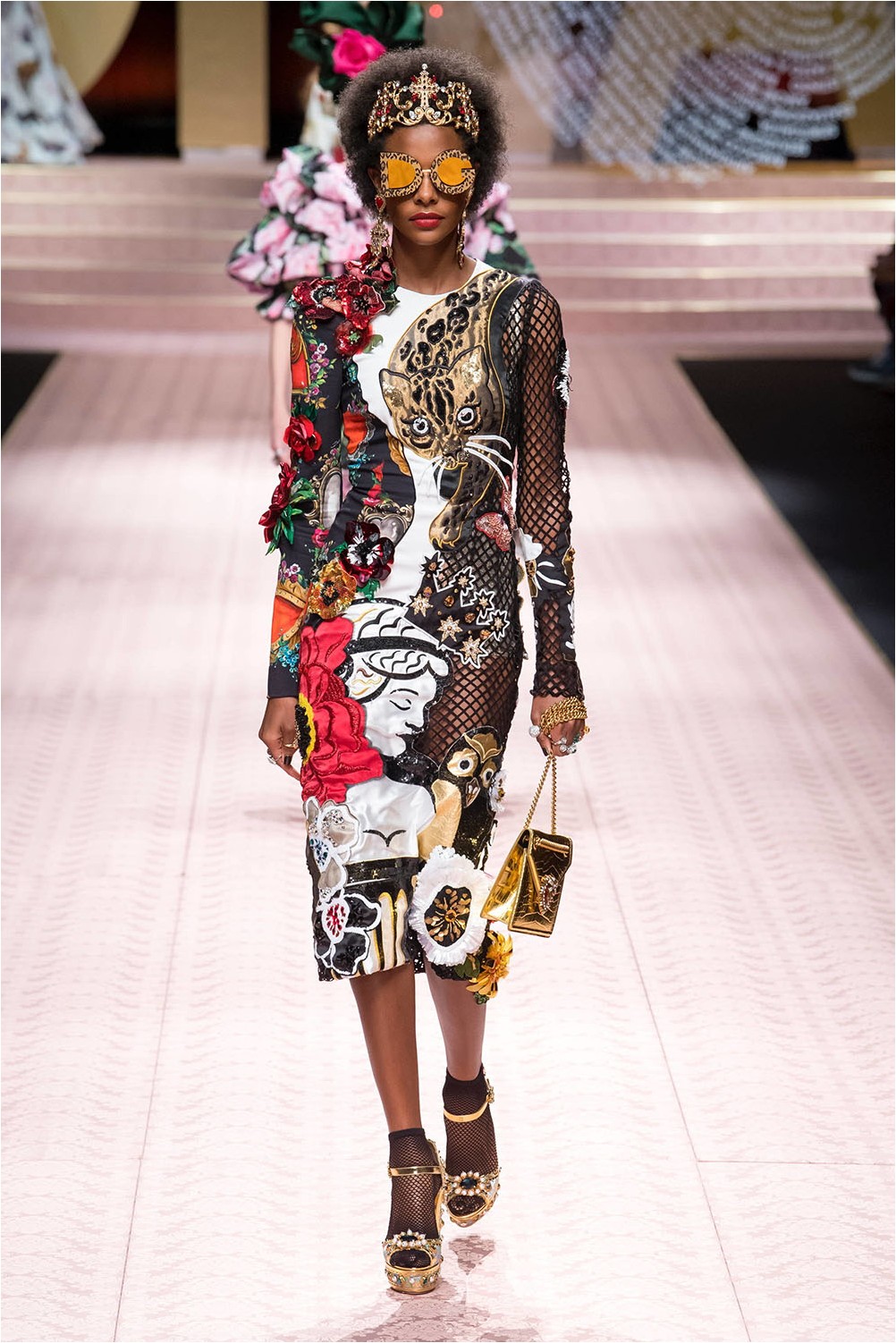 Dress with Dolce & amp; decor Gabbana