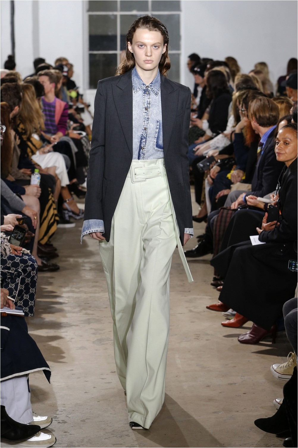 Pantaloni largi retro de Proenza Schouler