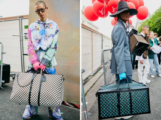 Shop Louis Vuitton Unisex Street Style Luggage & Travel Bags by Preosupply