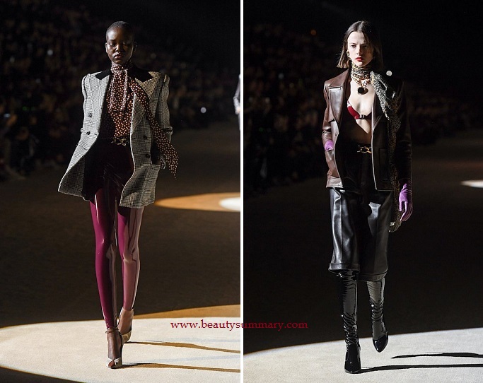 Desfile de moda de Saint Laurent-7